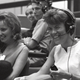 Illustration for article titled Gemini 4 Spouses Check In With The Astronauts At Mission Control, 1965